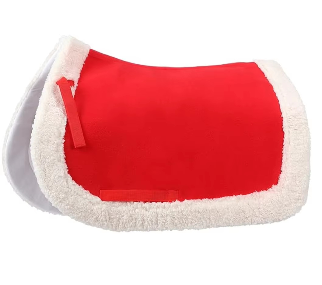 Saddle Pad with Fur Lining 