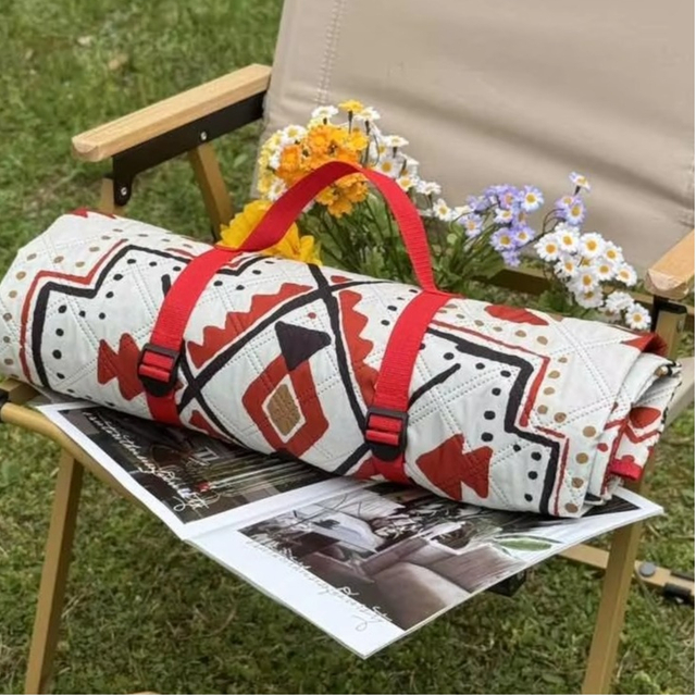  Picnic Blanket with Custom Printed Design