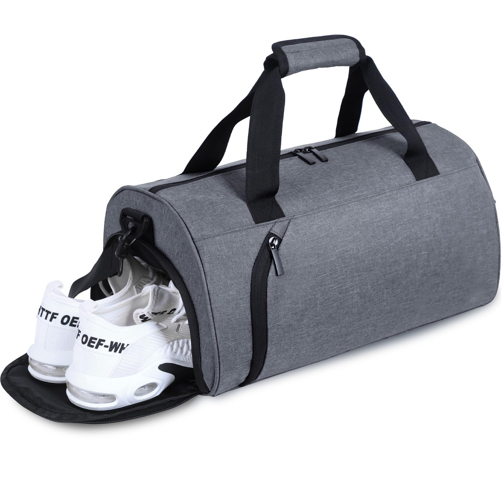  Sports Duffle Bag Shoe Compartment 