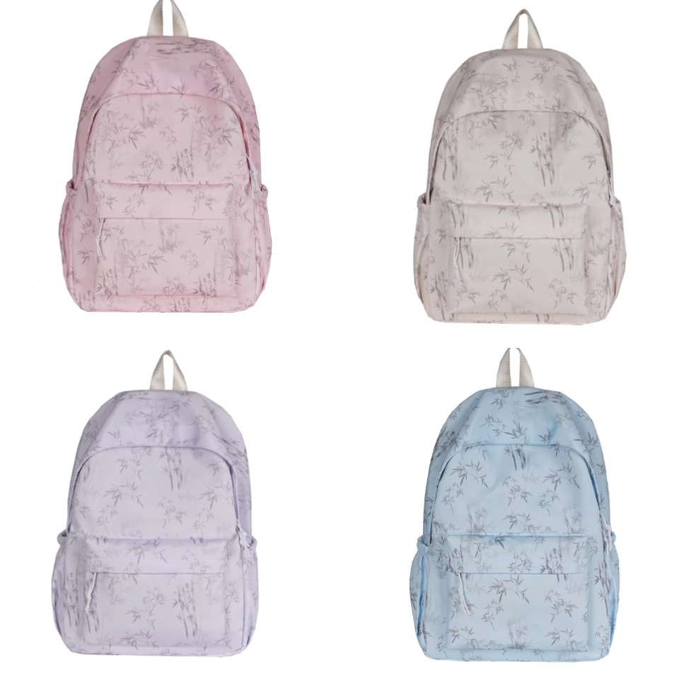 Chinese Style Bamboo Design Pattern Backpack