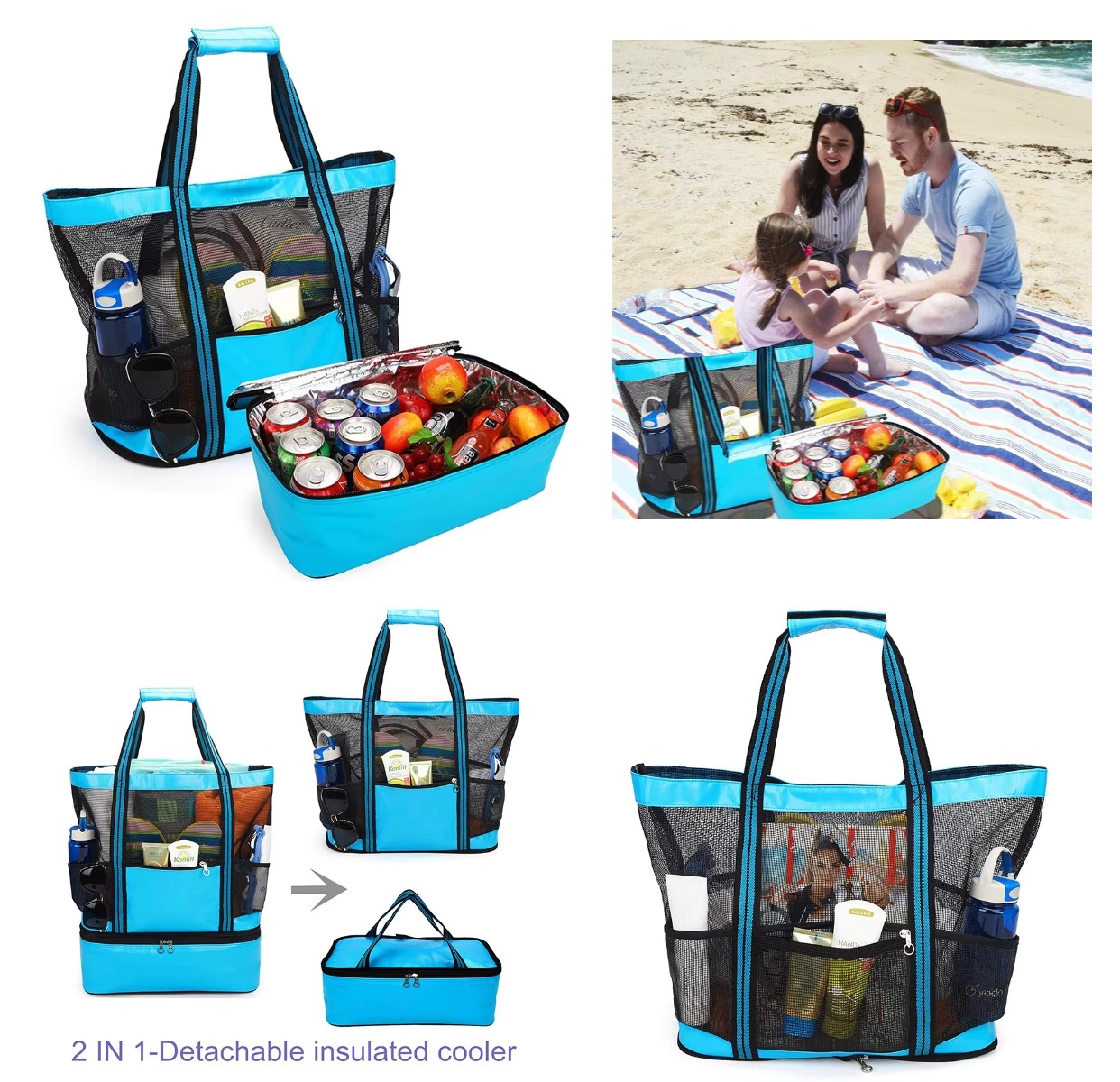 Insulated Cooler Bag for Picnic