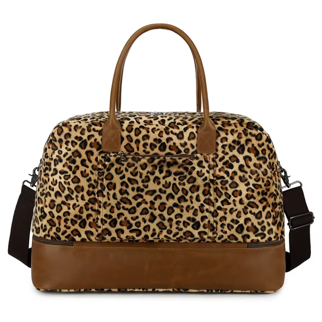  Fashionable Leopard Print Travel Bag