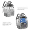  Transparent School Bag Bookbag Stadium Bag