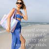 Iridescent Clear Tote Bag for Beach