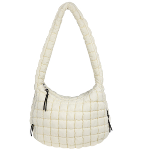 Travel Weekender Quilted Puffer Bag Handbag