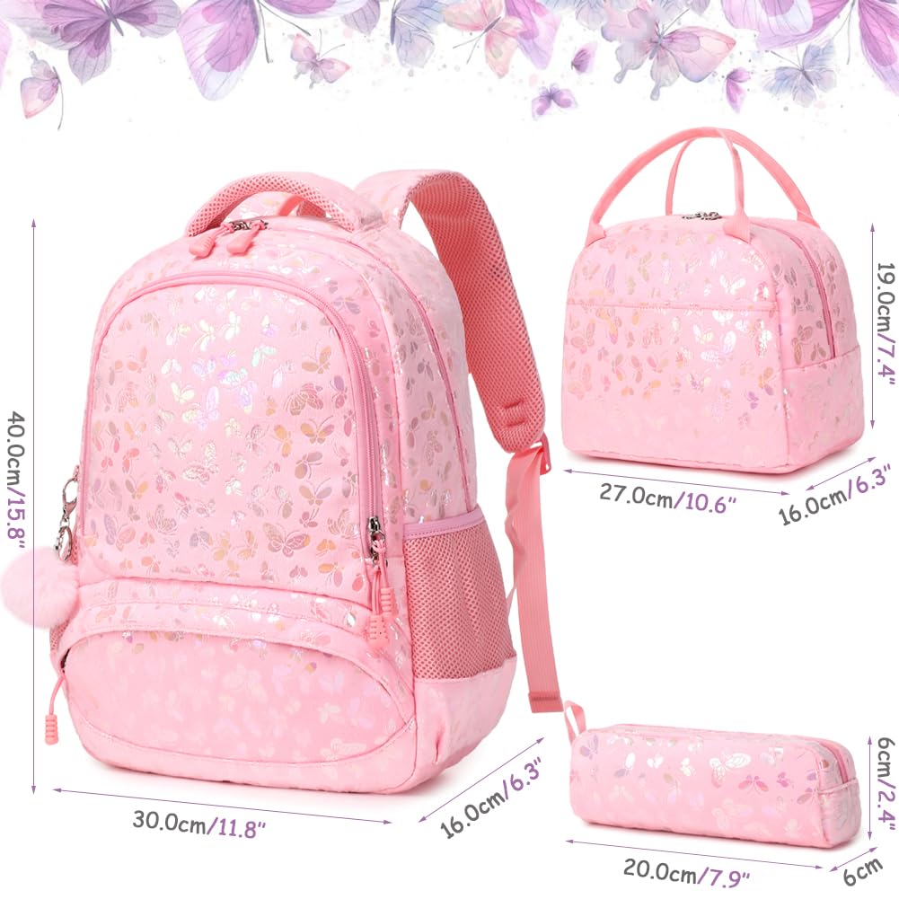  3pcs Waterproof School Bags sets