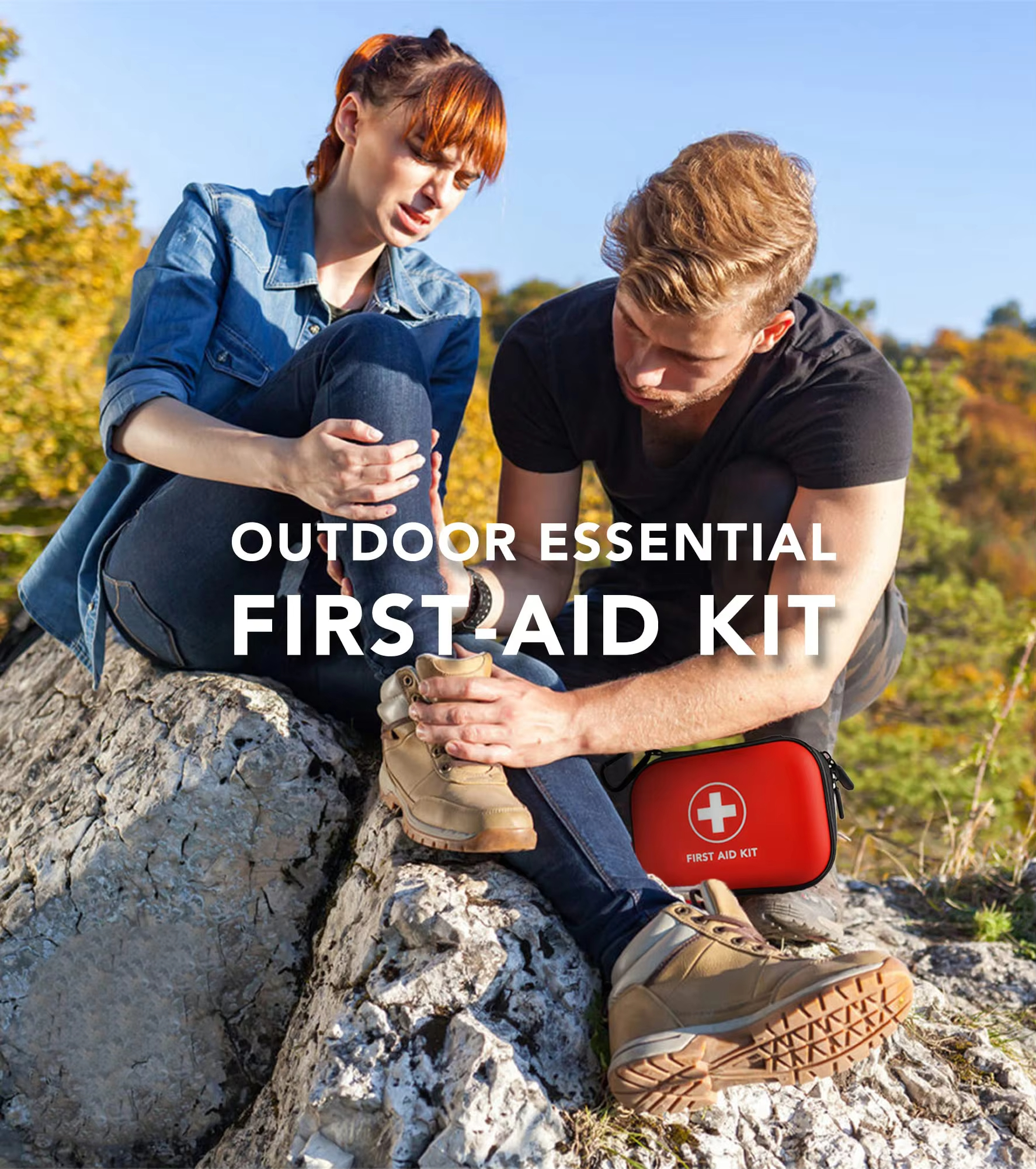 Mini Red First-Aid Kit