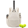 Tennis Racket Backpack Waterproof Canvas Bag for Pickleball Paddles and Badminton Portable