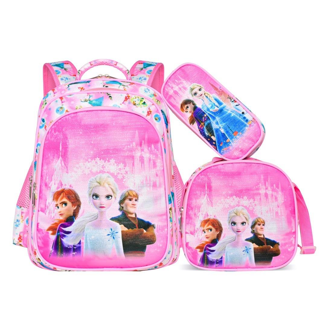 3 in 1 kids school backpack set for students