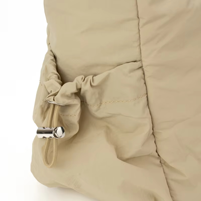  Soft Handle Customized Fashion Puffy Tote Bag