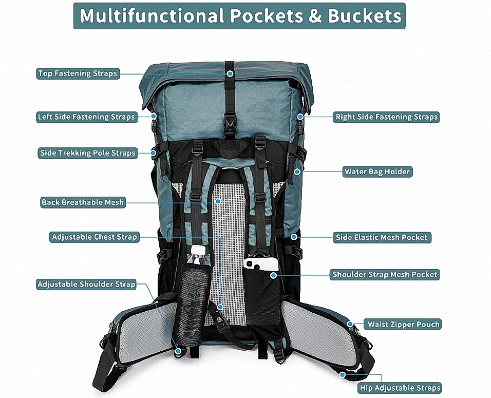 Extra Large Capacity Hiking Bag
