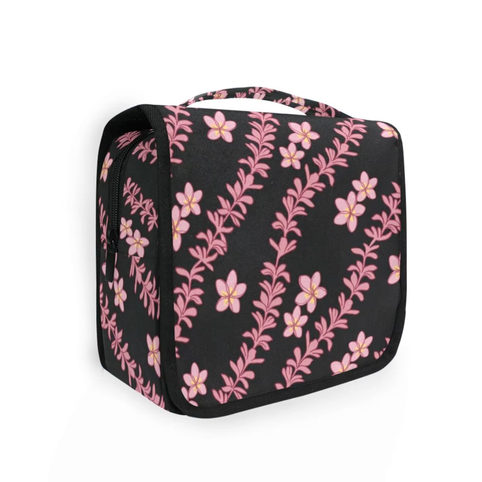 Hawaii Flower Pattern Makeup Bag for Travel