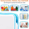  Pvc Transparent Waterproof Clear Makeup Bag 