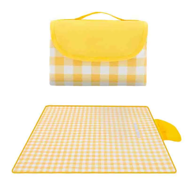 Mat Handbag Style Folding Picnic 