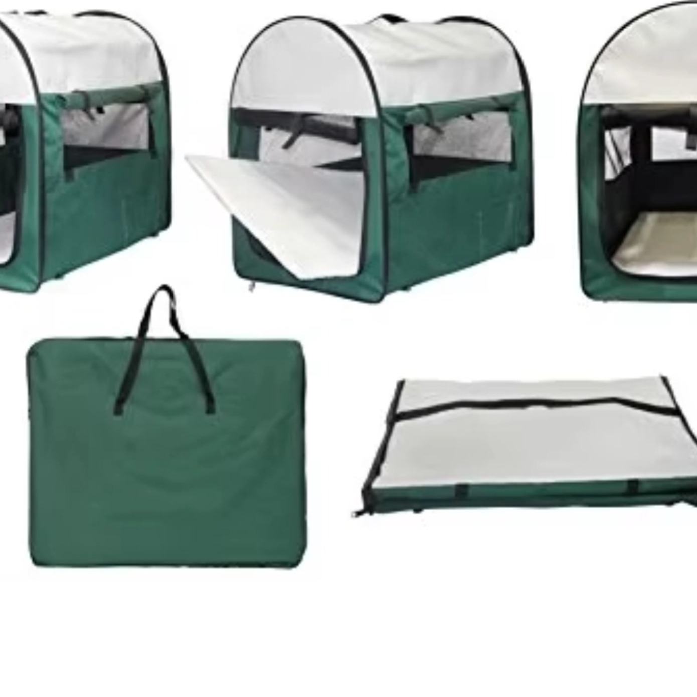 Travel Portable Pet Carrier Green 