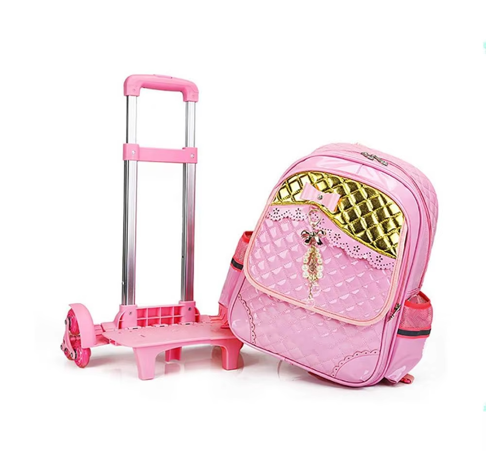 Girls Trolley School Bag