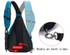 Waterproof Shoulder Bags Crossbody Bag Sling Bag