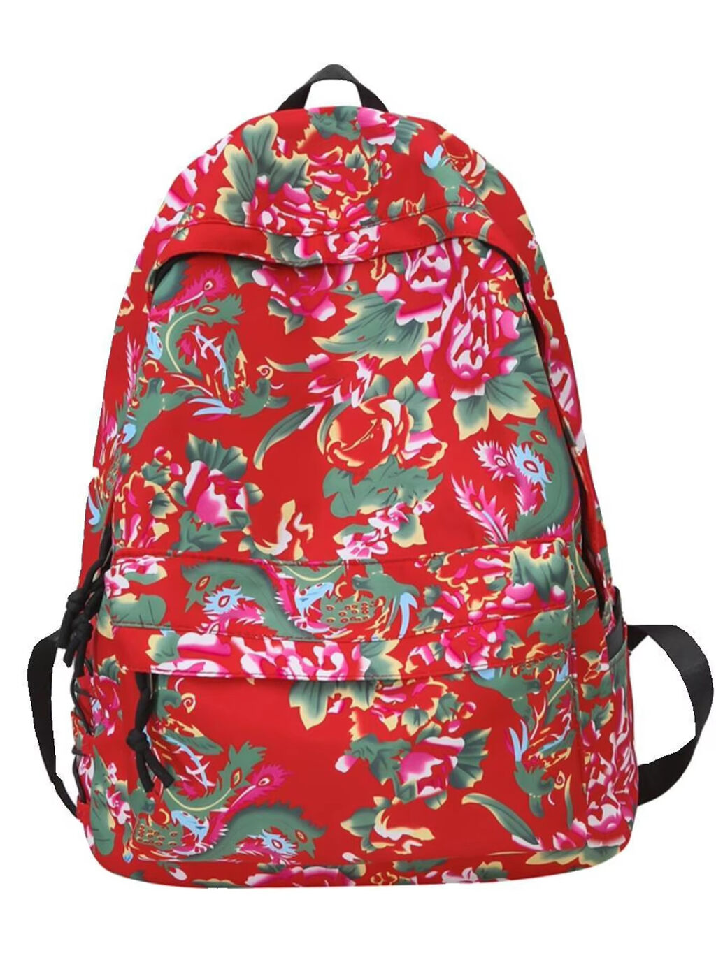  Chinese Style Northeast Floral Pattern Backpack 
