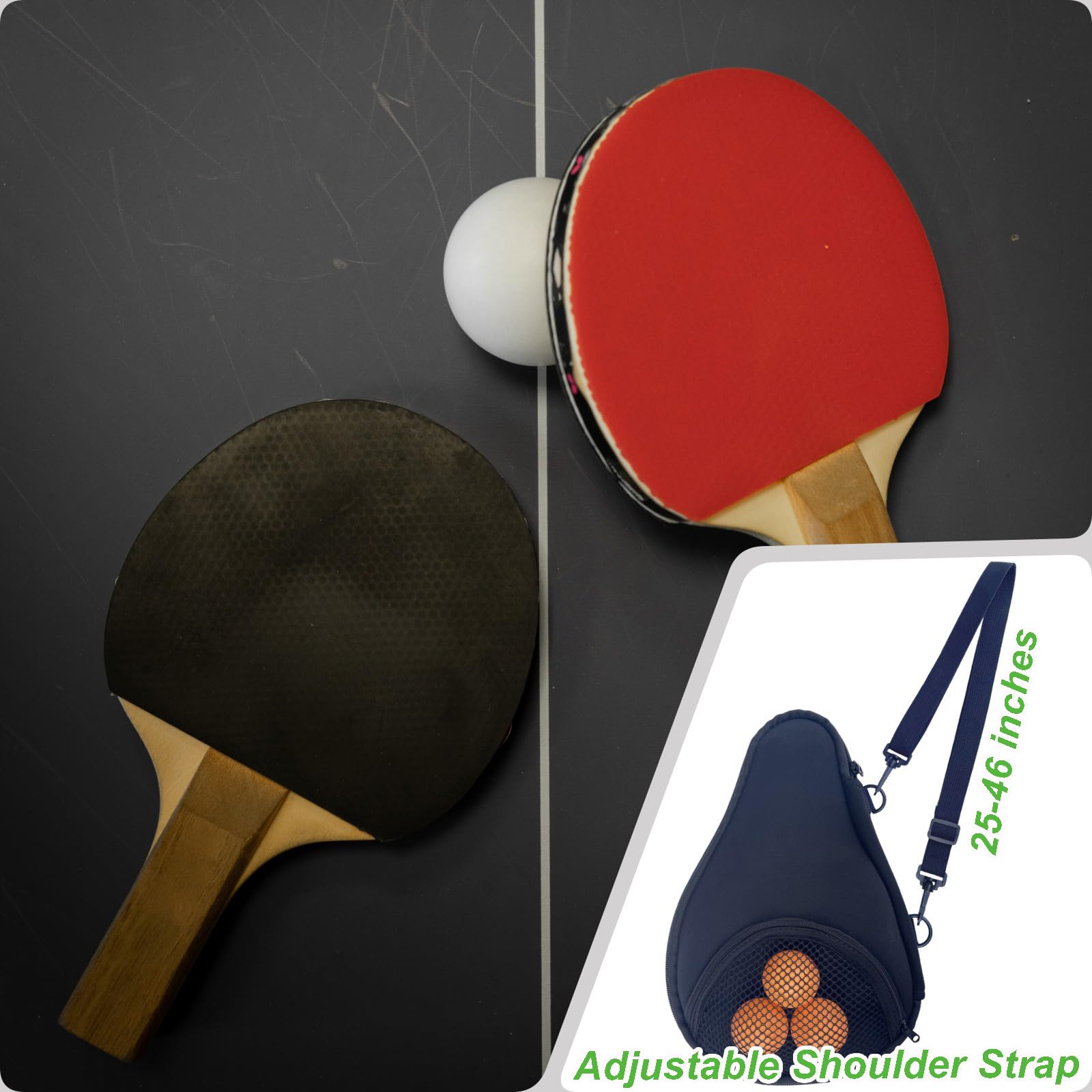  Tennis Racket Case Ping Pong Paddle Racket Bag