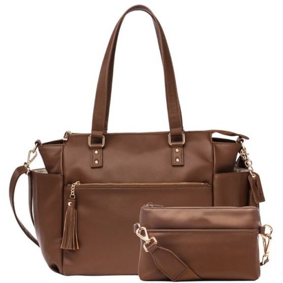 Vintage Genuine Leather Duffel Bag