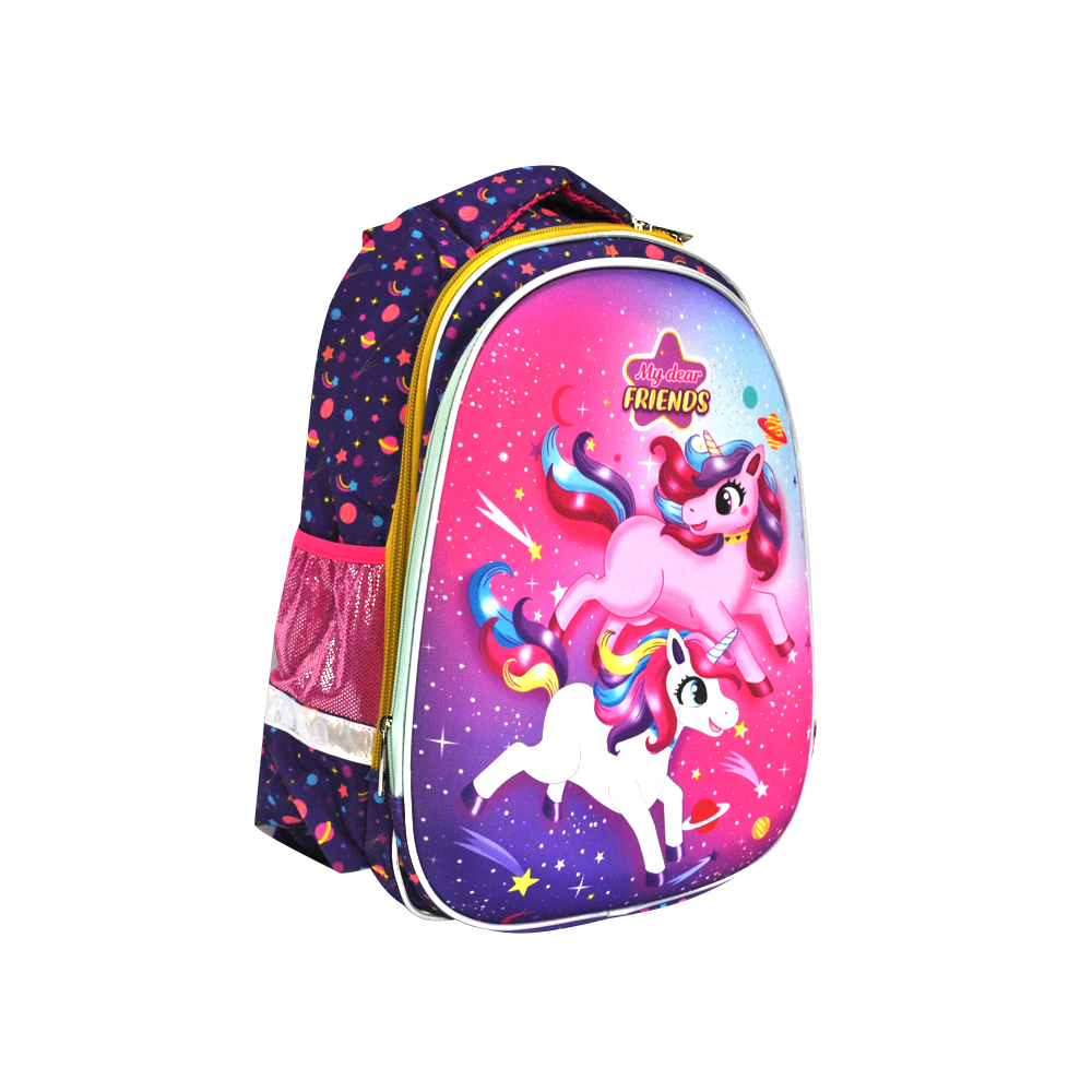 custom bts Sparkling Carton School backpack 
