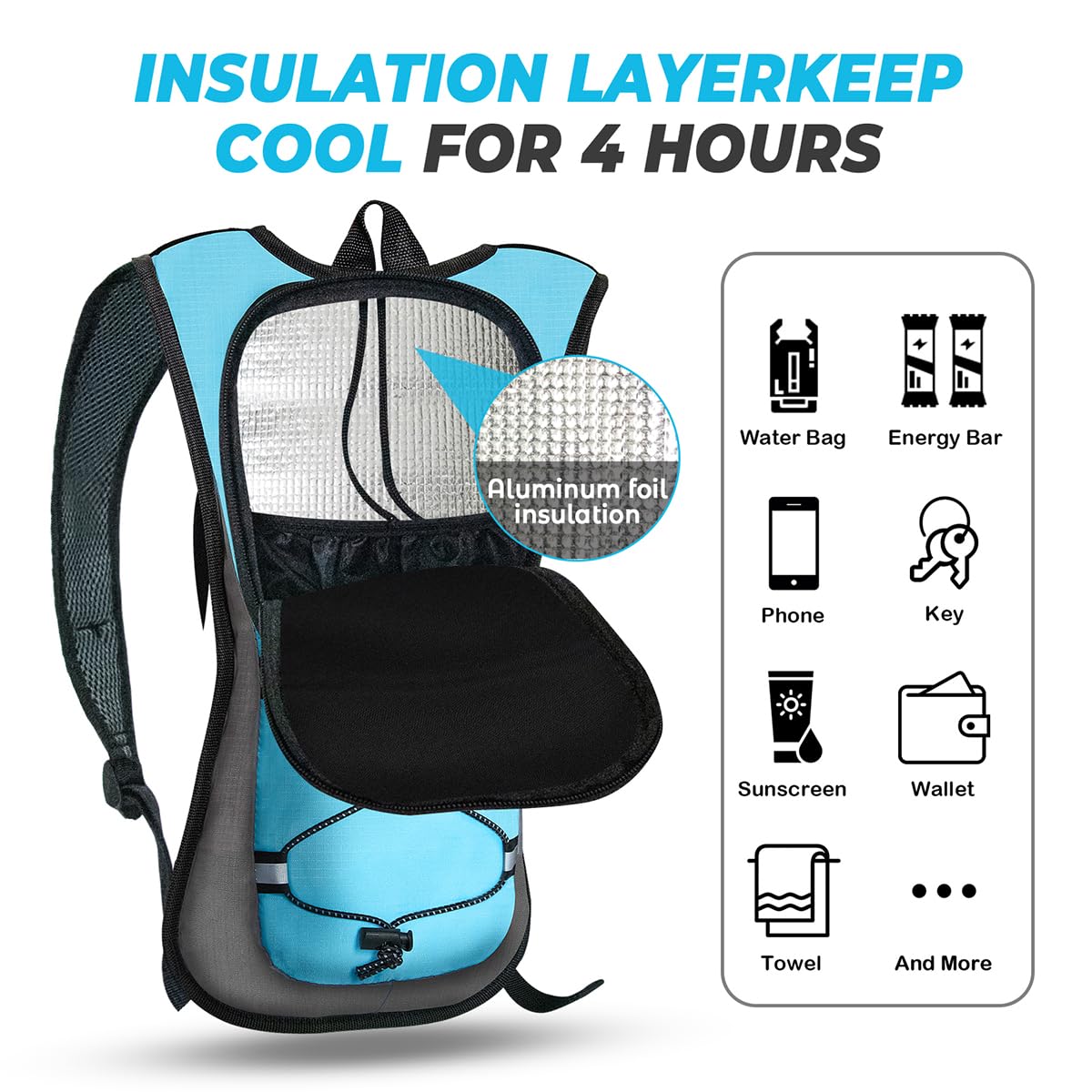  Lightweight Bicycle Hydration Backpack