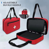 Custom Logo Wholesale First Aid Bag Multi-pocket Empty Emergency Treatment Medical Bag for Home Office Traveling Hiking Trip