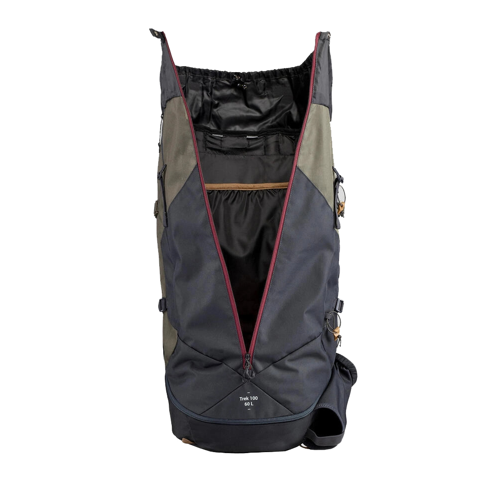 Large Capacity 60L Waterproof Hiking Backpack for camping