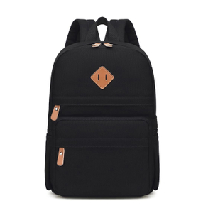 Waterproof canvas College Student Backpacks 