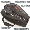  Tennis & Racquetball Bag for Men & Women Pickleball Paddle Holder Sports Equipment bag