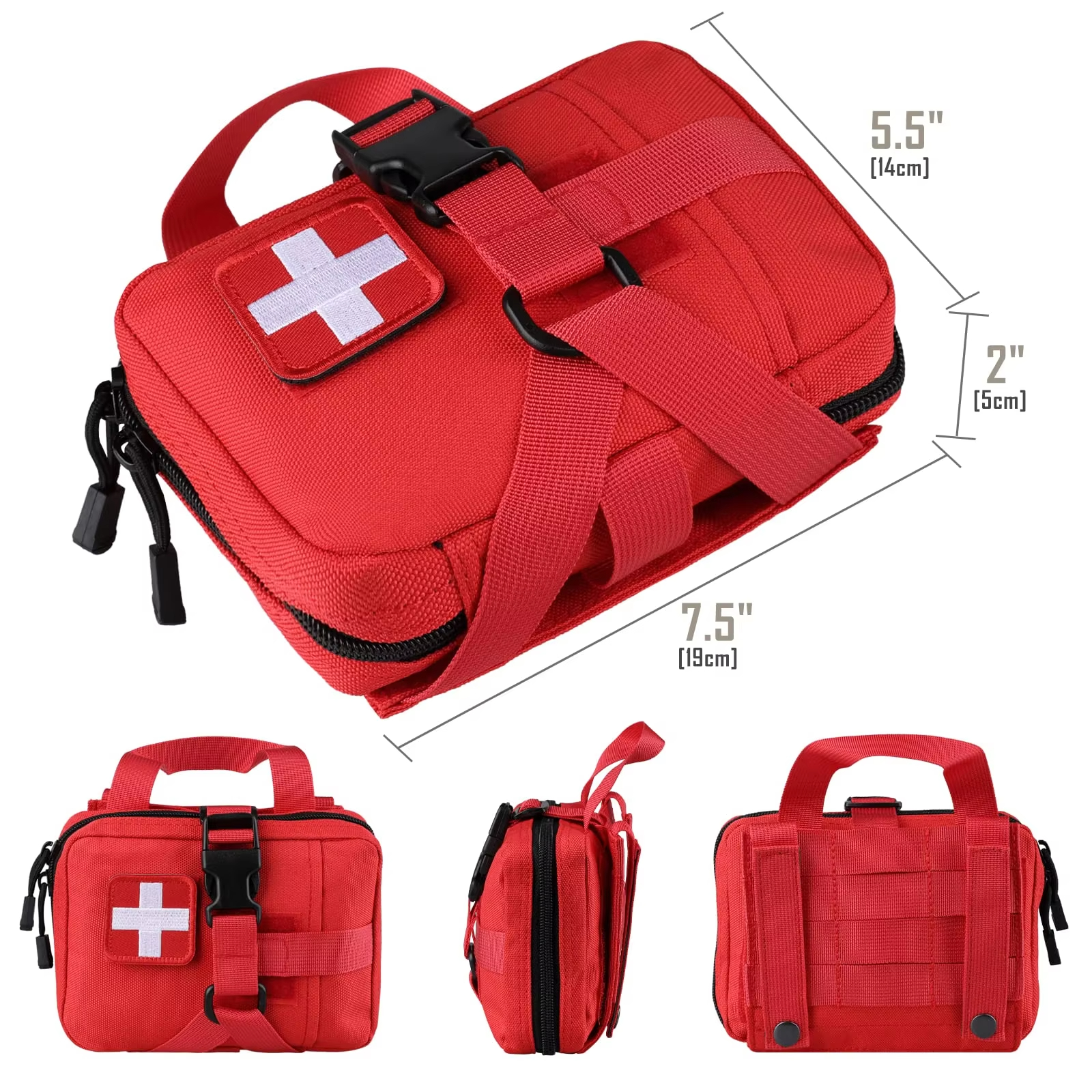  Outdoor First Aid Emergency Kit