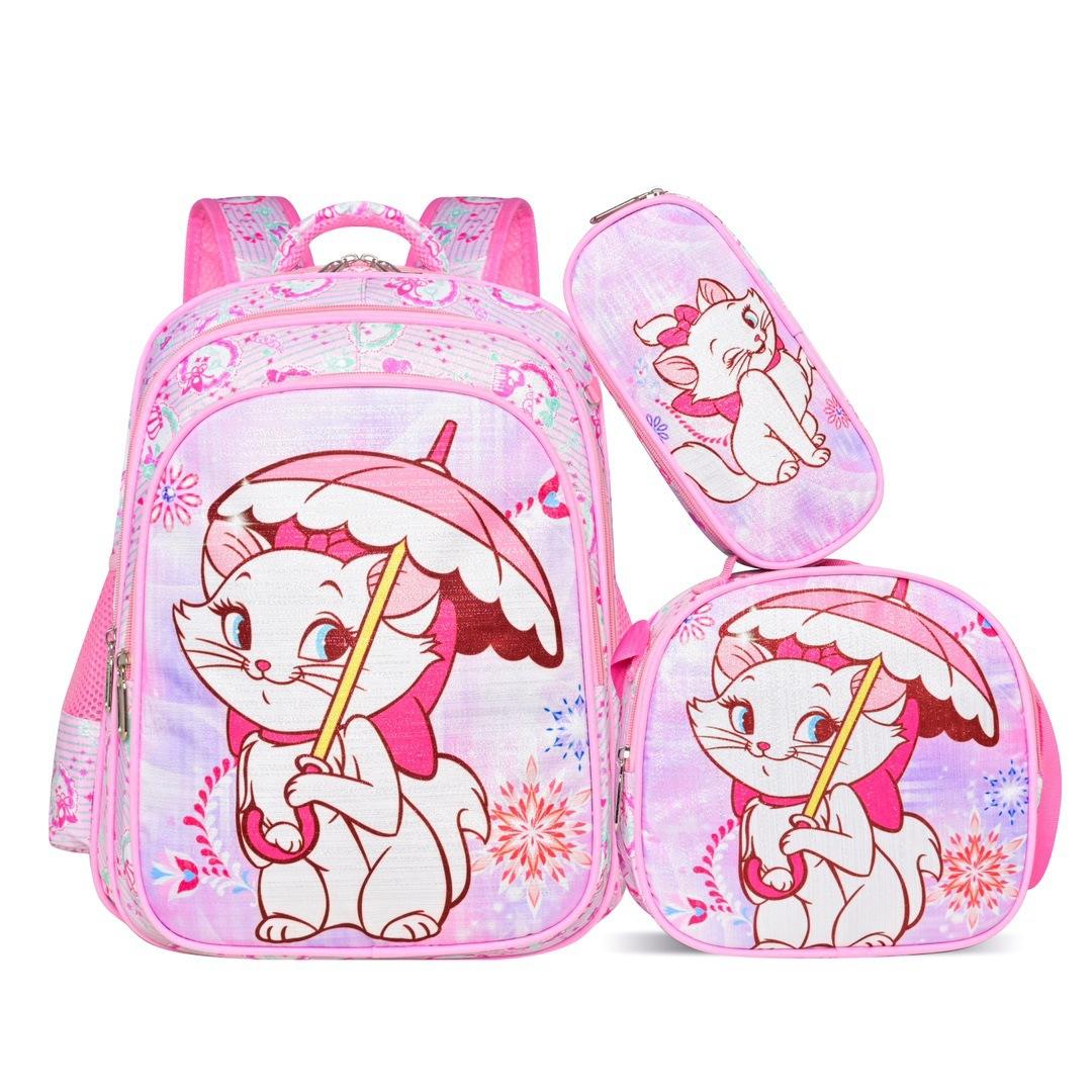 3 in 1 kids school backpack set for students