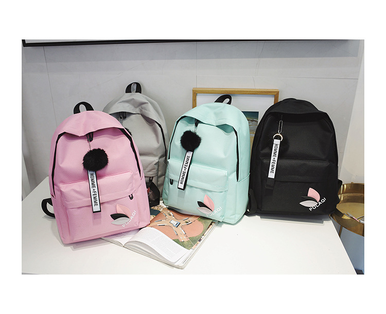 Customized Fashion Outdoor Backpack College School Bag For Girls