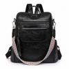  Fashion PU Leather Backpack 