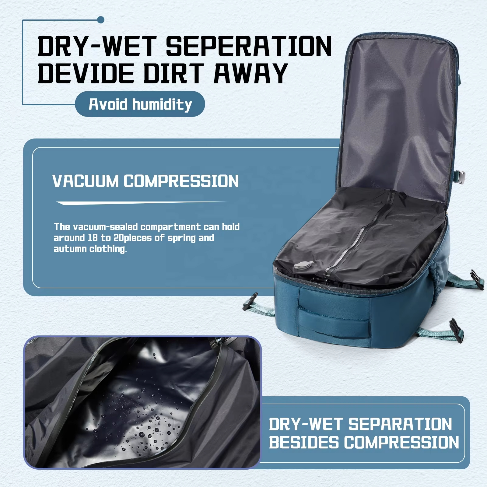 Multi-functional Travel Backpack