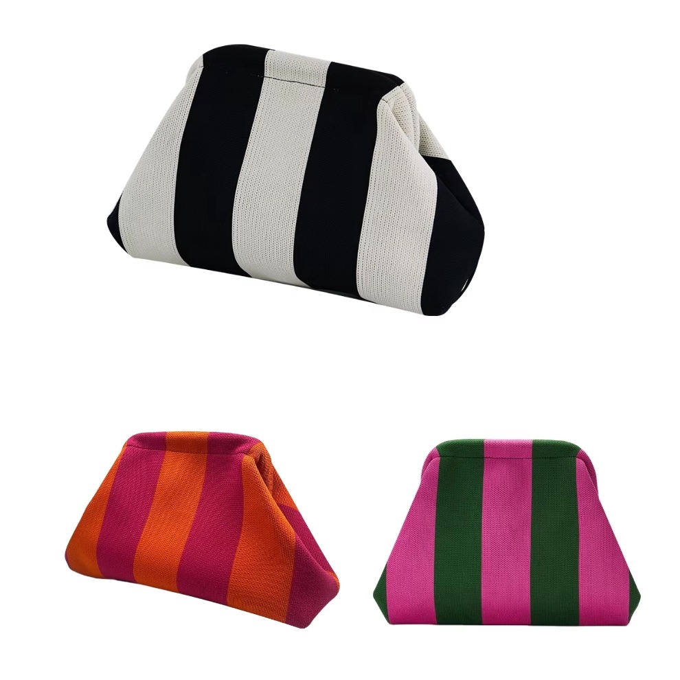  Handbag Stripes Women's Casual Bag