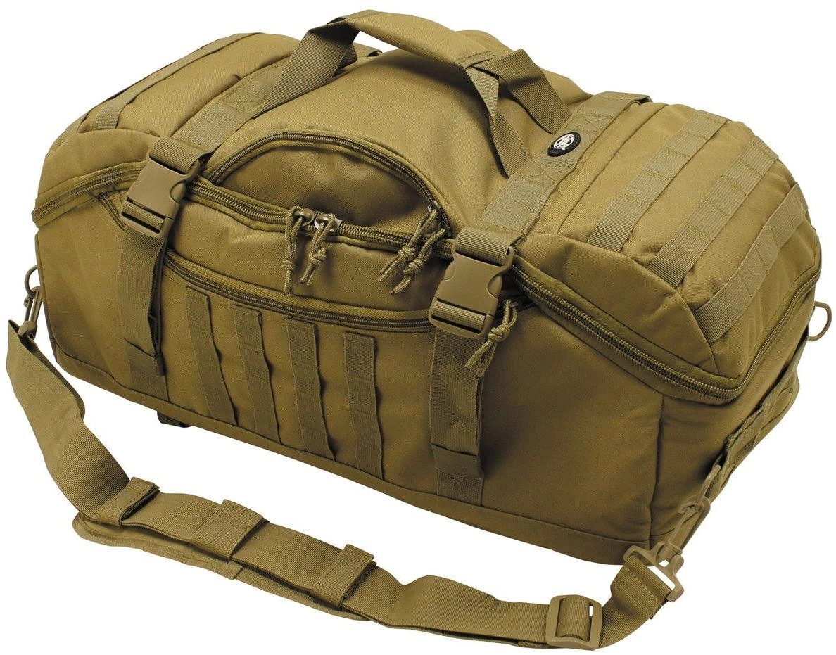 Waterproof Convertible Tactical Duffel Backpack 