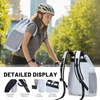 Gym Drawstring Backpack with Shoe Compartment