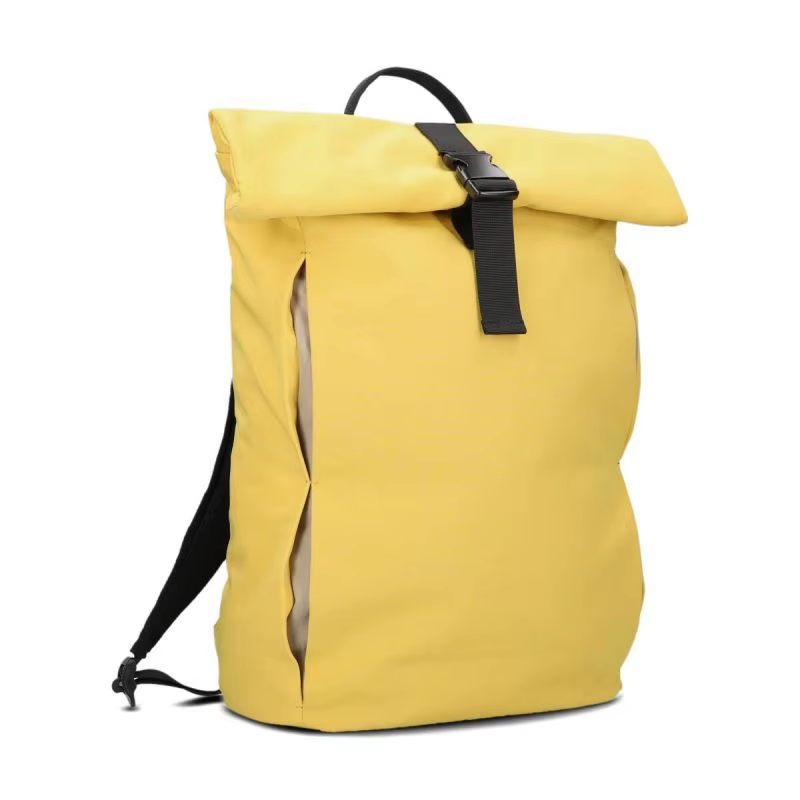  Roll Top Laptop Backpack Students' School Bag