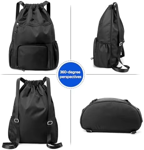  Gym Bag Unisex Athletic Sackpack