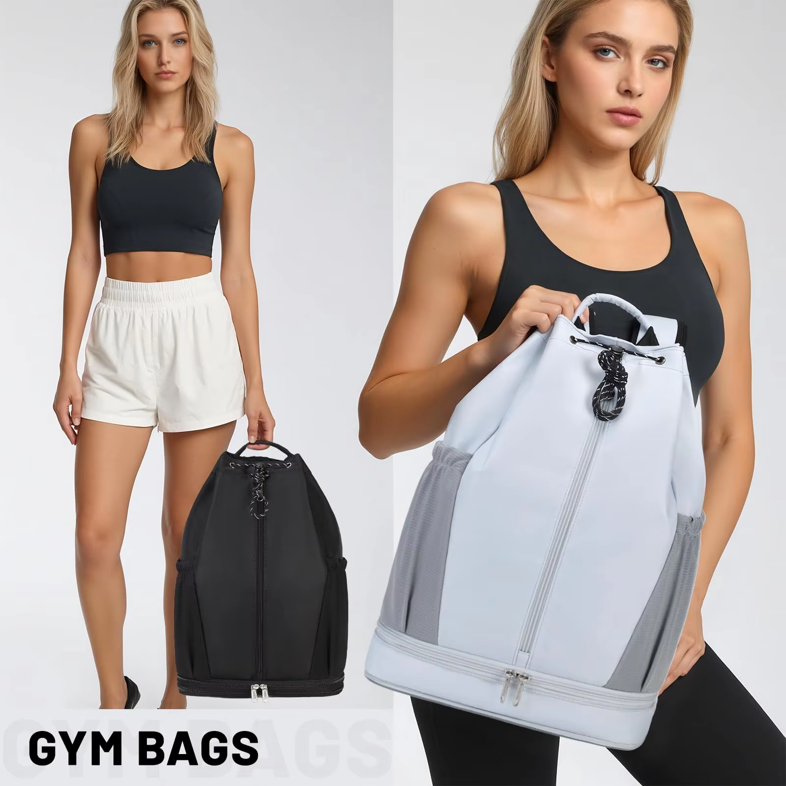 Lightweight & Breathable for Gym Bag