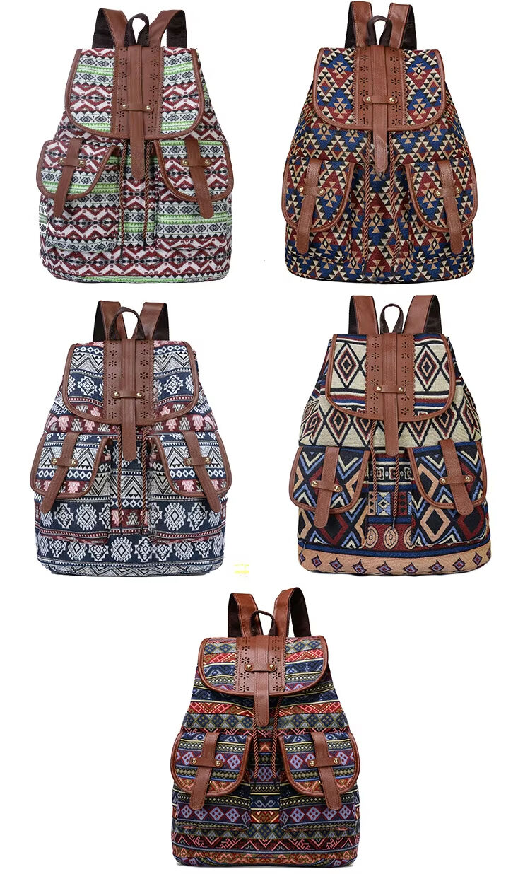  Ethnic Style Backpack Fashionable And Unique