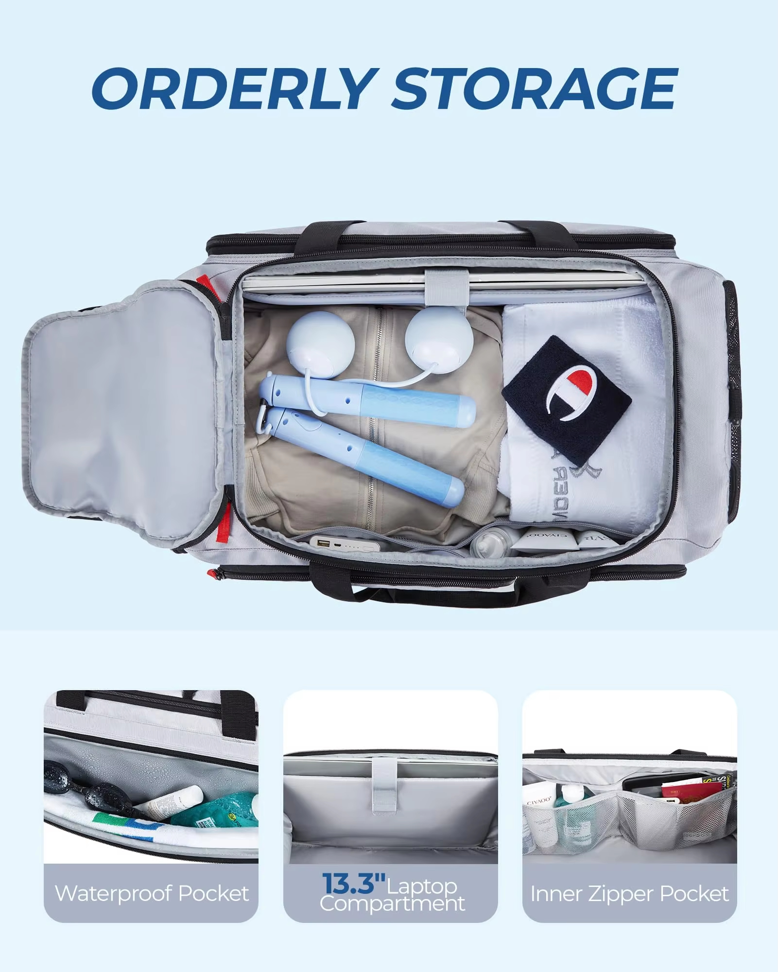  Travel Duffel Bag Carry On Bag 