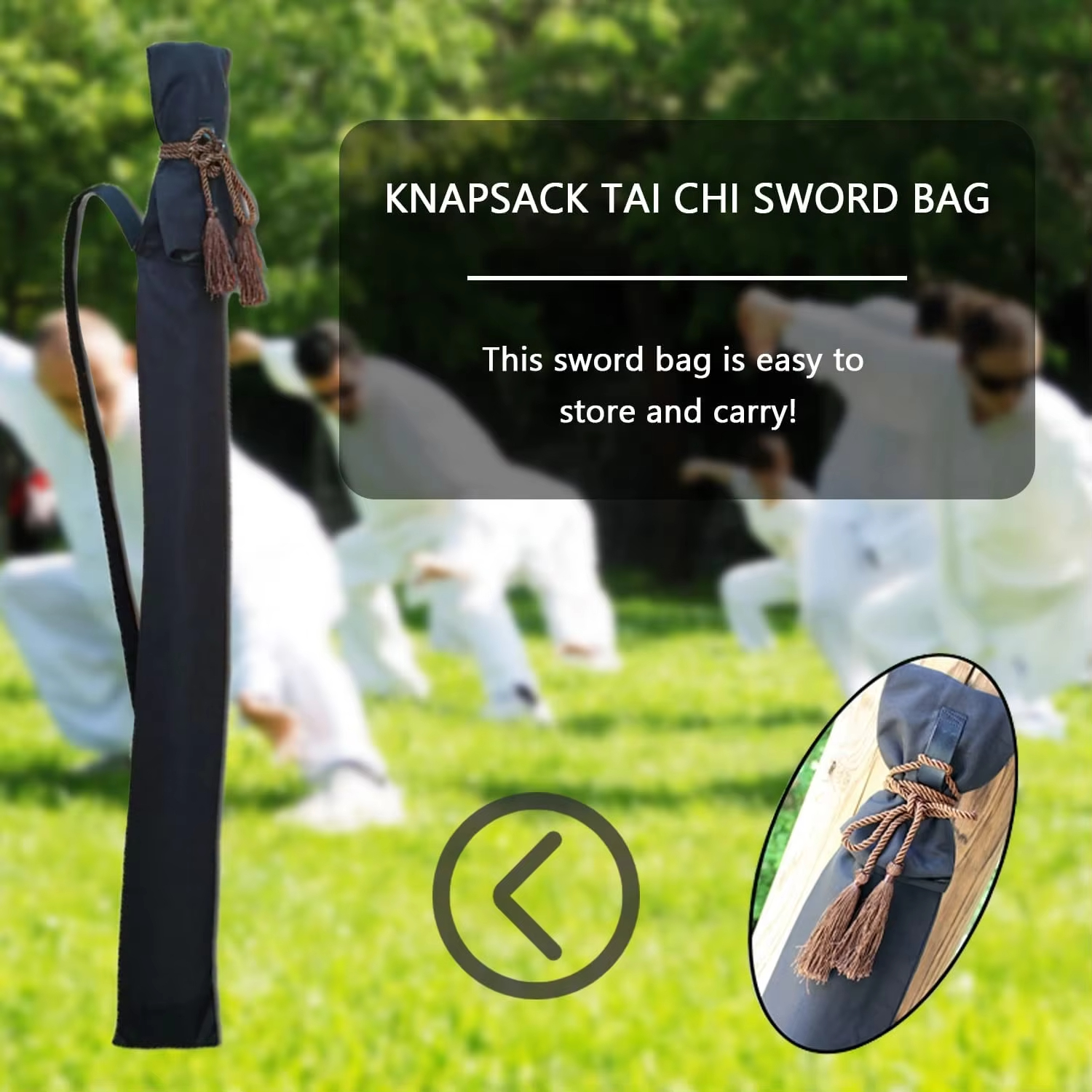  Sword Set Taiji Tool Knife Bag