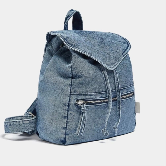Durable Casual Denim Student Computer Bag