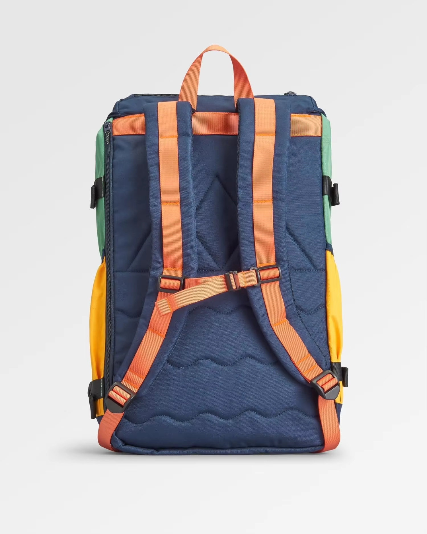  Color-matched Patch Backpack for Hiking