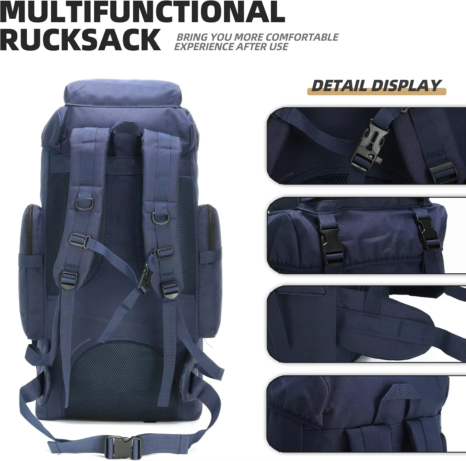 70L Camouflage Tactical Backpack