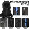 60L Outdoor Travel Climbing Daypack 