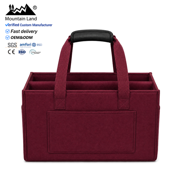 Premium Felt Mahjong Bag 
