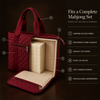 Large Capacity Mahjong Tile Storage Tote Bag
